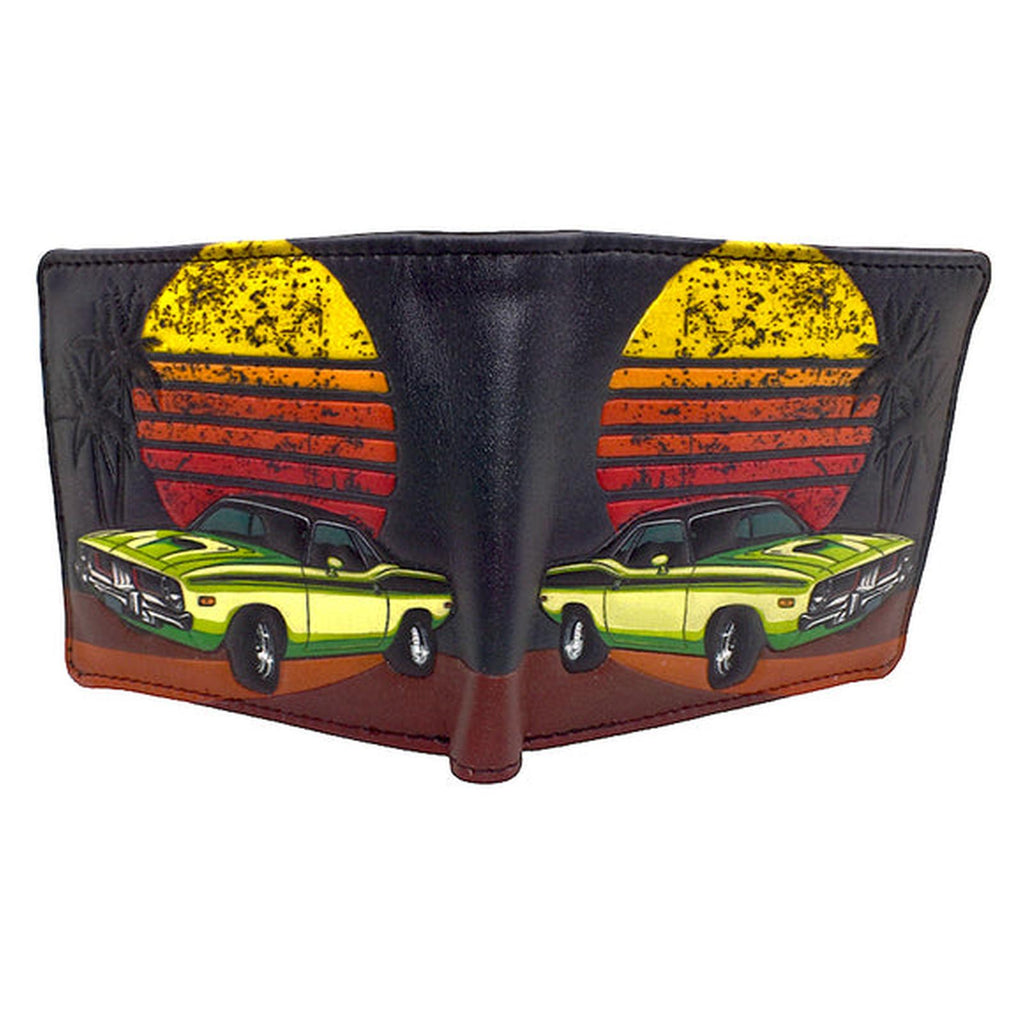 Shagwear Muscle Car Scene Mens Wallet