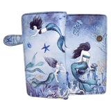 Shagwear Ocean Mermaids Large Zipper Wallet