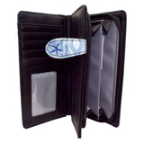 Shagwear Ocean Mermaids Large Zipper Wallet