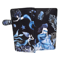 Shagwear Ocean Mermaids Large Zipper Wallet - Radar Toys
