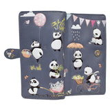 Shagwear Panda Mania Large Slate Grey Wallet