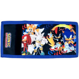 Sonic The Hedgehog Team Sonic Velcro Tri Fold Wallet - Radar Toys