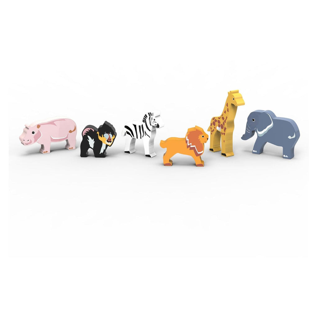 Speedy Monkey World Animals Africa Wooden Animals
