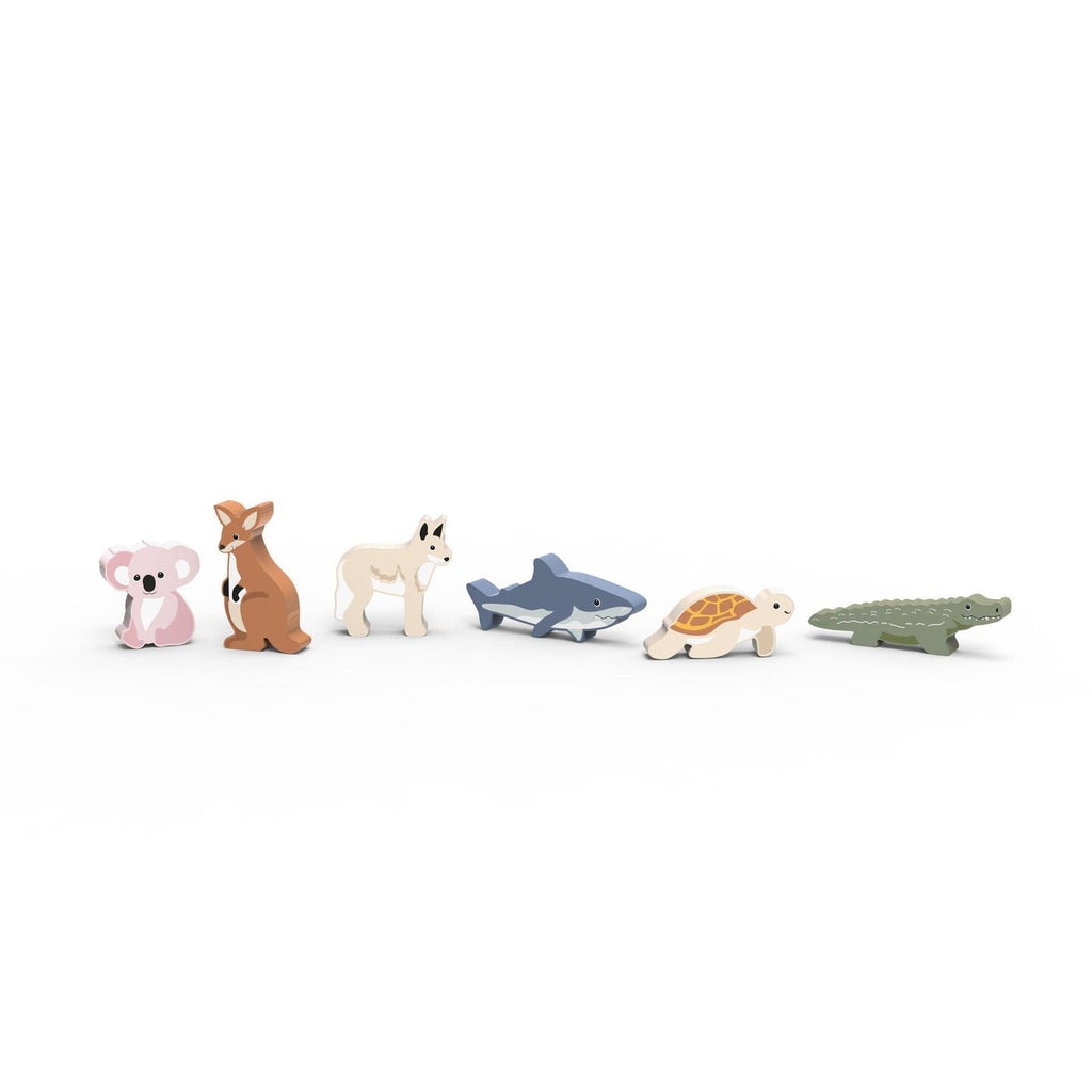 Speedy Monkey World Animals Oceania Wooden Animals