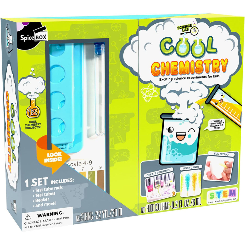 Spice Box Science Lab Cool Chemistry Set - Radar Toys