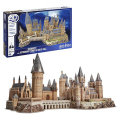 Spin Master 4D Build Harry Potter Hogwarts Castle 3D Puzzle Model Kit