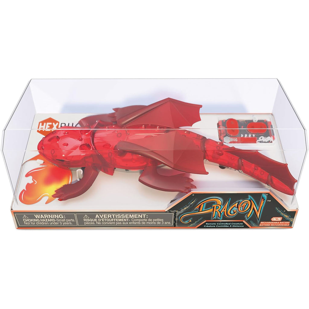 Spin Master Hex Bug Dragon Red Remote Controlled Creature