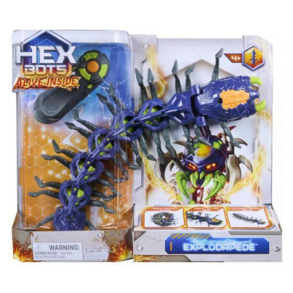 Spin Master Hex Bots Alive Inside Explodapede RC Toy