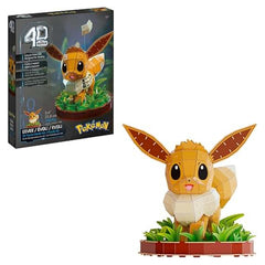 Spin Master Pokemon 4D Build Eevee Model Kit