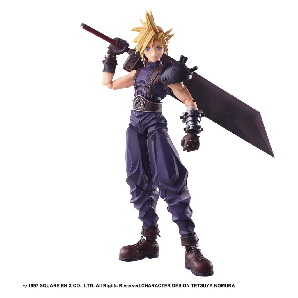 Square Enix Final Fantasy VII Bring Arts Cloud Strife 6 Inch Action Figure