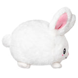 Squishable Bunny White Fluffy Snack 6 Inch Plush Figure - Radar Toys