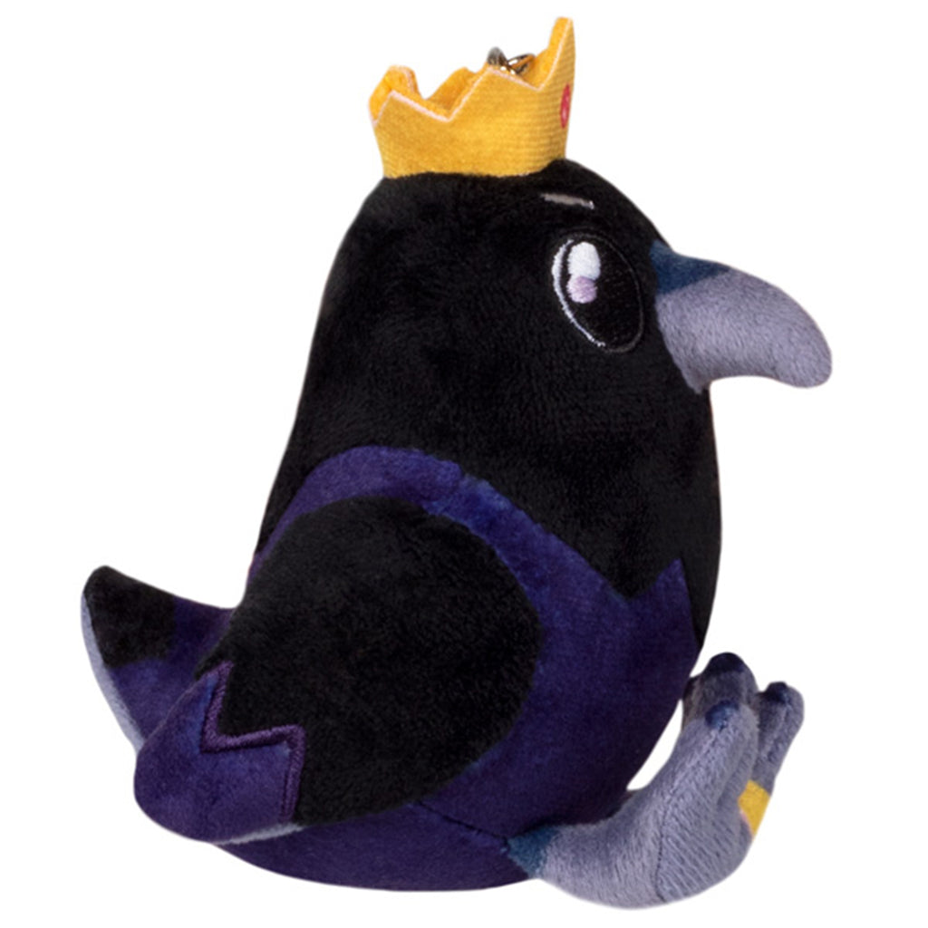 Squishable King Raven Micro 4 Inch Keychain Plush