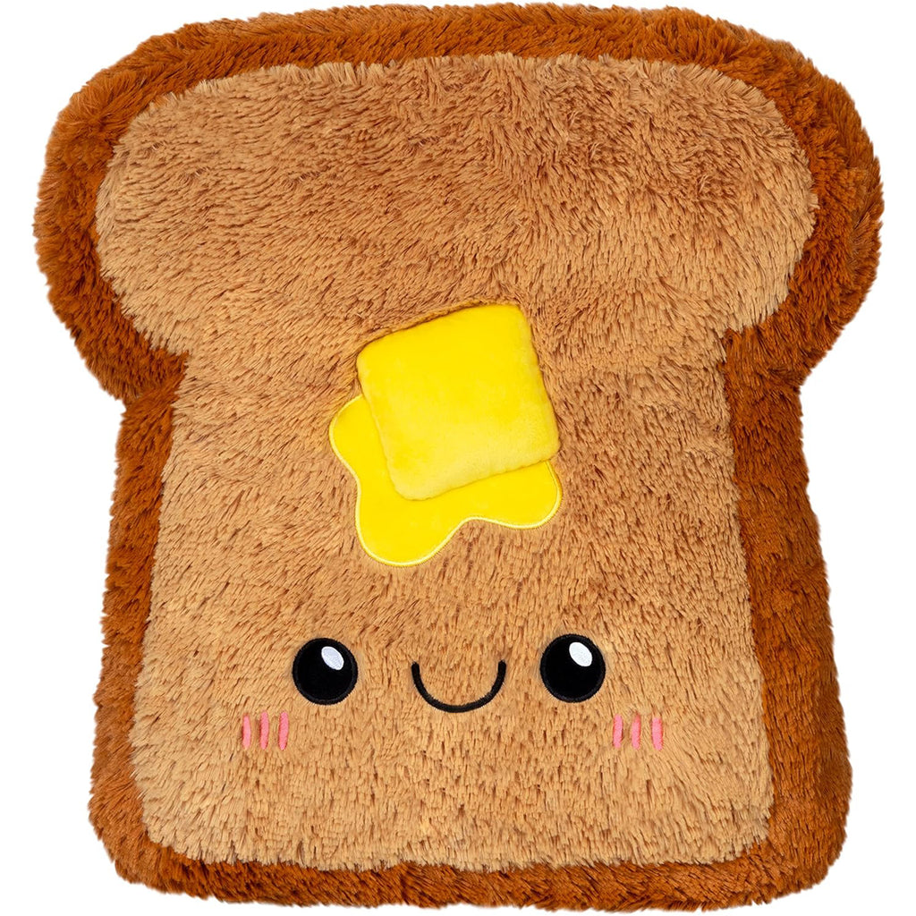 Squishable Toast Buttered 8 Inch Plush Figure