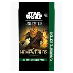 Star Wars Unlimited Card Game Homeworlds Carbonite Edition Single Booster Pack - Radar Toys