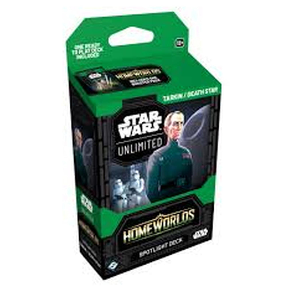Star Wars Unlimited Card Game Homeworlds Tarkin Death Star Spotlight Deck Set - Radar Toys