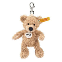 Steiff Pendant Fynn Teddy Bear Brown 5 Inch Plush Keychain - Radar Toys