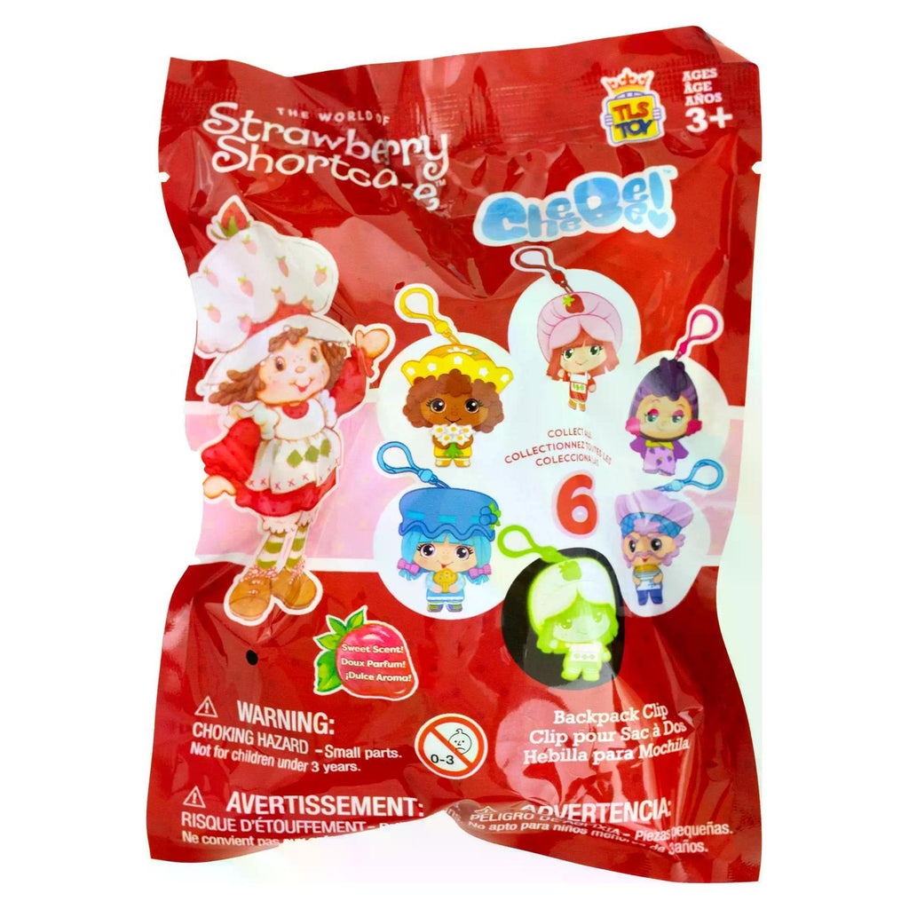 Strawberry Shortcake Cheebee Blind Bag Clip Plush Figure