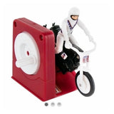 Super Impulse World's Smallest Evel Knievel Stunt Cycle Figure