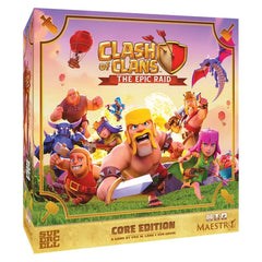 Supercell Clash Of Clans Epic Raid Core Edition The Board Game - Radar Toys
