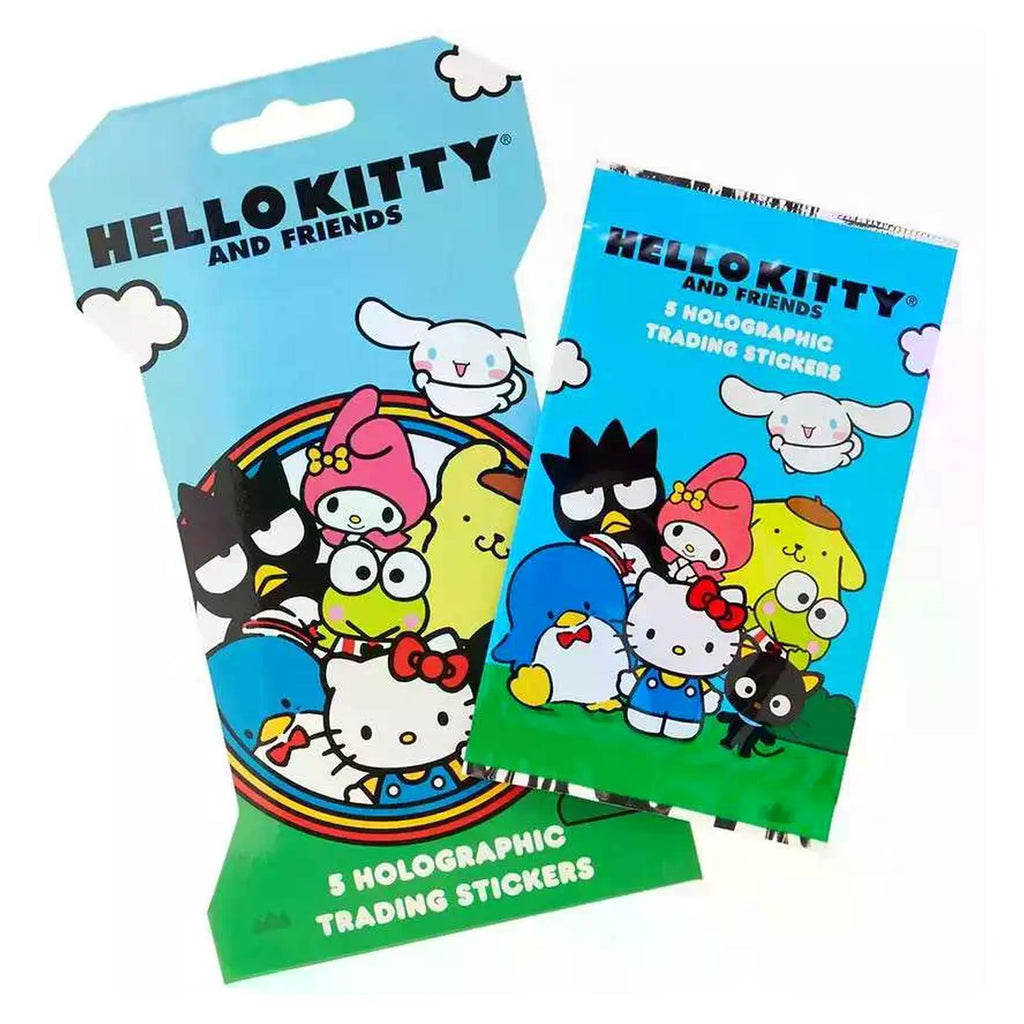 Surreal Entertainment Sanrio Hello Kitty And Friends Mystery Holographic 5 Piece Trading Sticker Set