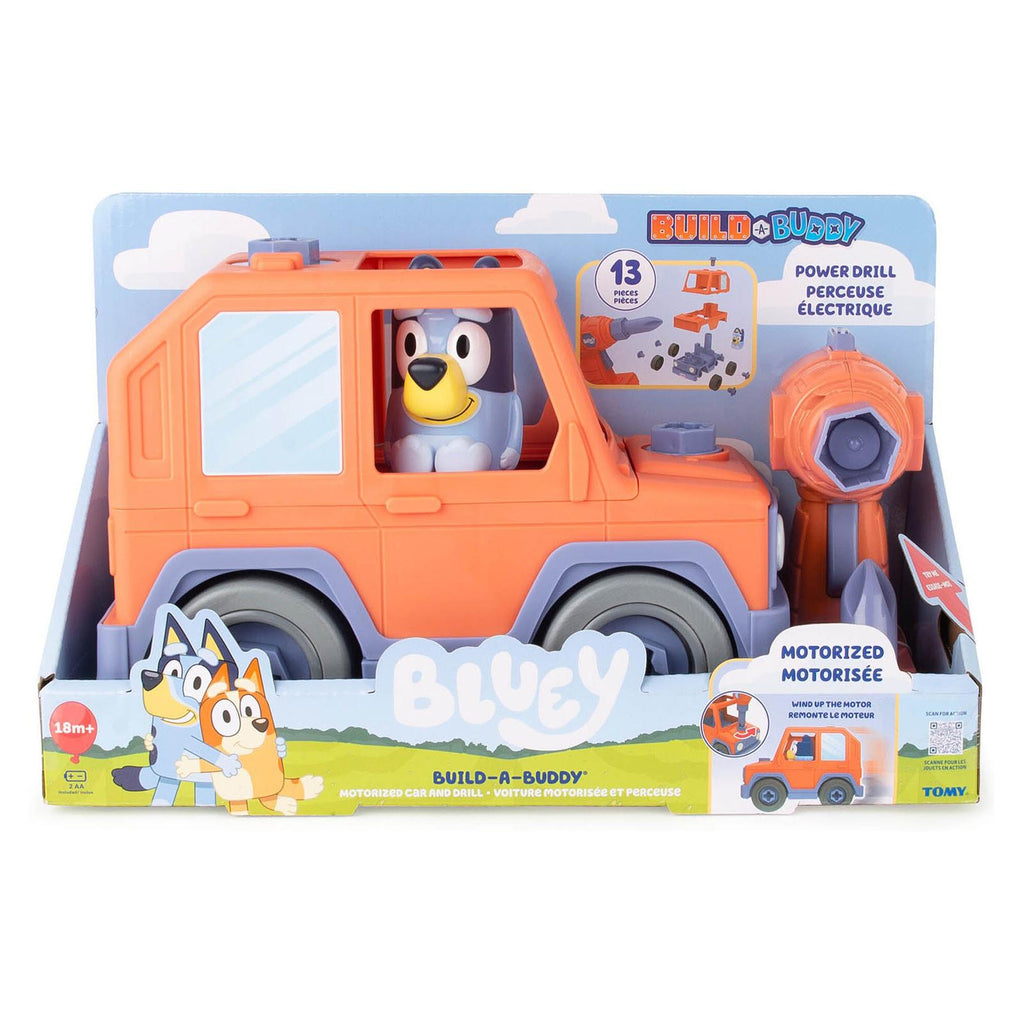 TOMY Bluey Build A Buddy Playset