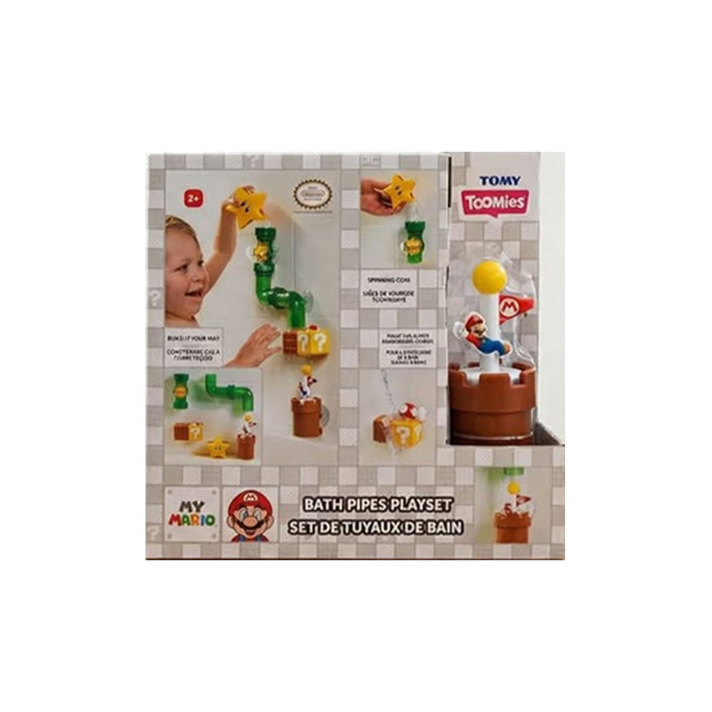 TOMY Toomies My Mario Bath Pipes Playset
