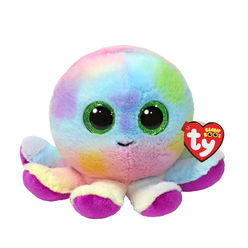 TY Beanie Babies Bubbles Octopus 4 Inch Plush