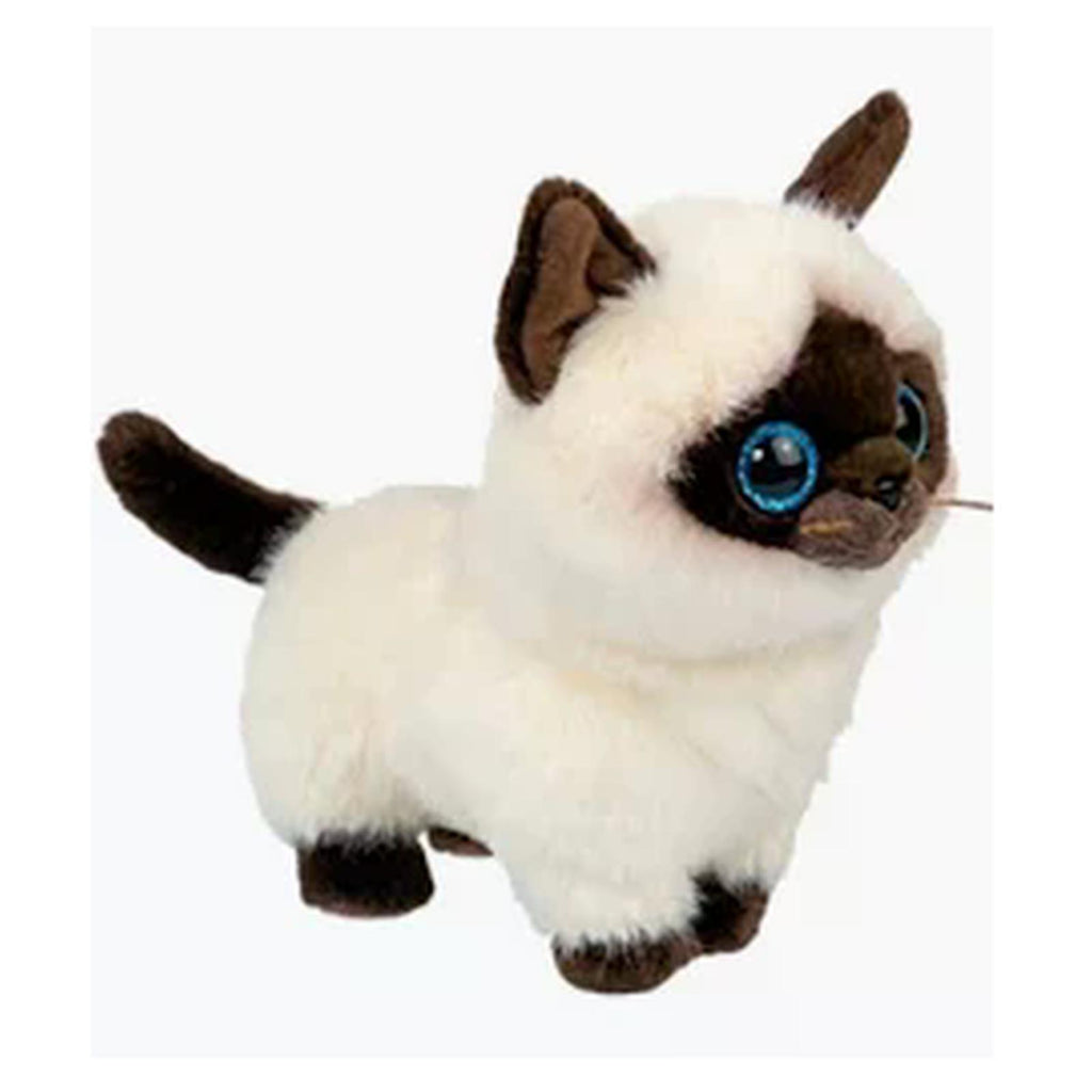 TY Beanie Babies Kalia Cat Brown 6 Inch Plush