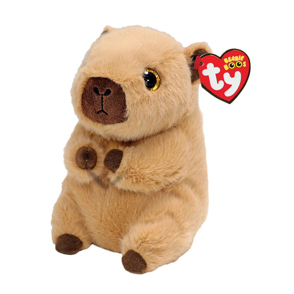 TY Beanie Babies Lara Capybara Tan 6 Inch Plush
