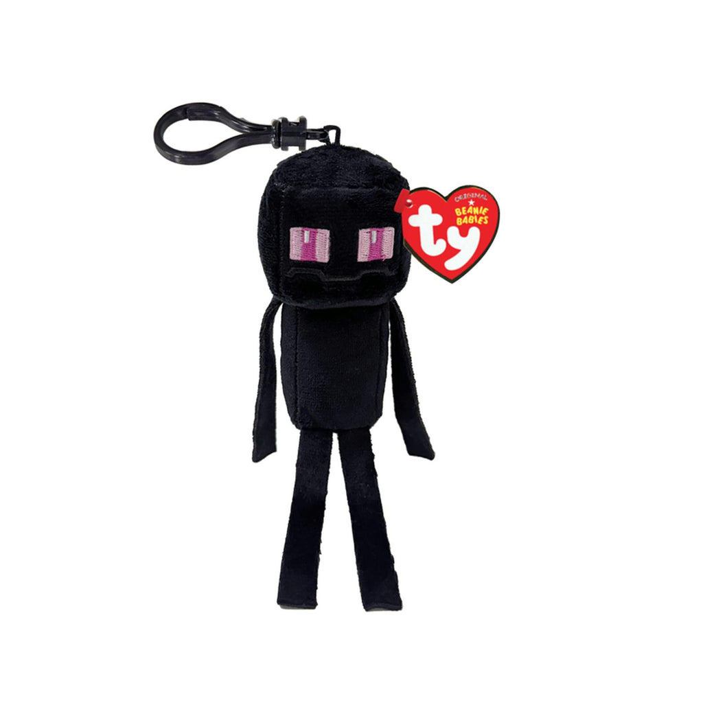 TY Beanie Babies Minecraft Enderman 4 Inch Plush Clip