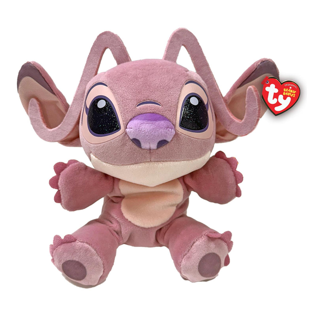 TY Beanie Babies Stitch Angel Pink Alien 7 Inch Plush