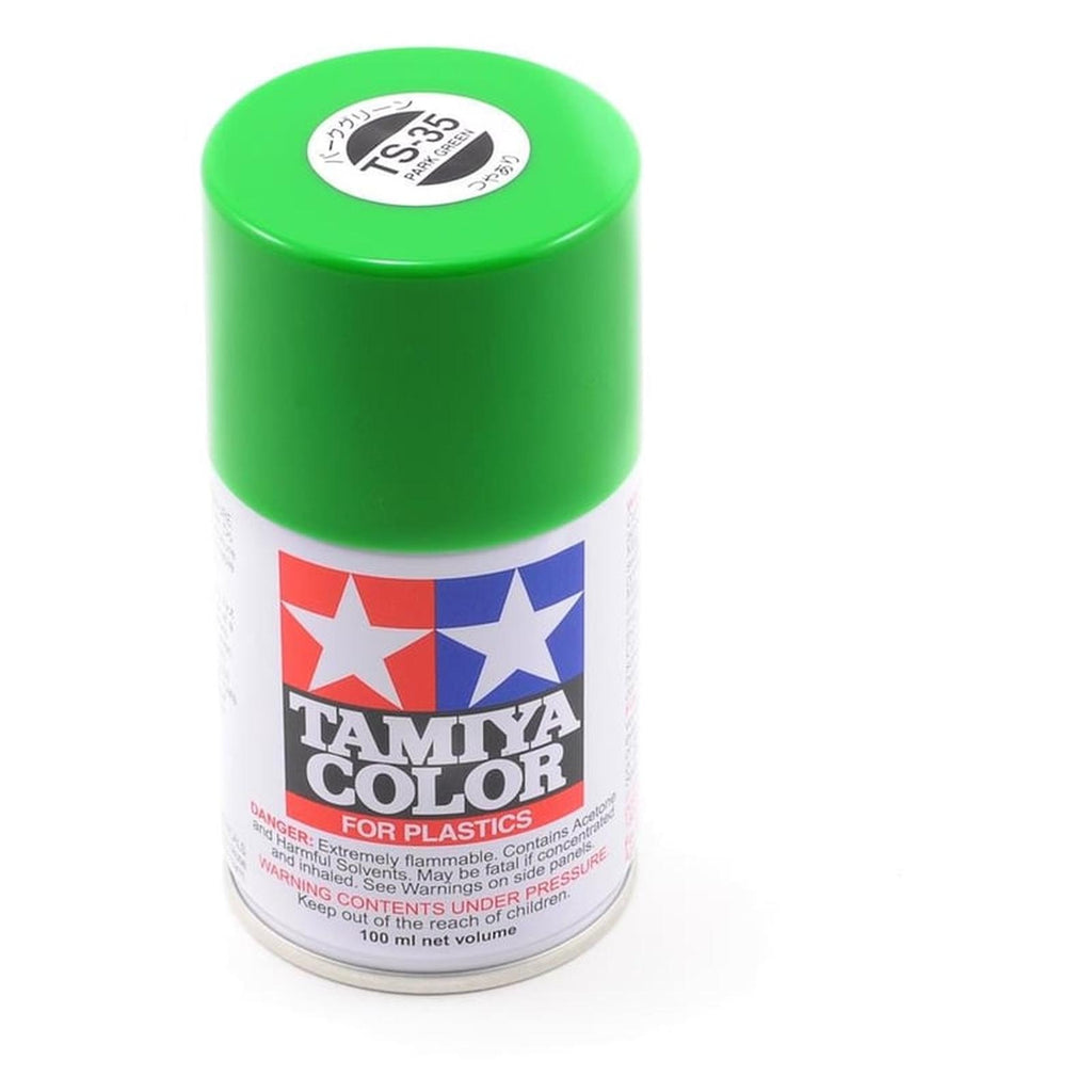 Tamiya Color For Plastics TS-35 Park Green Spray Paint 100ml
