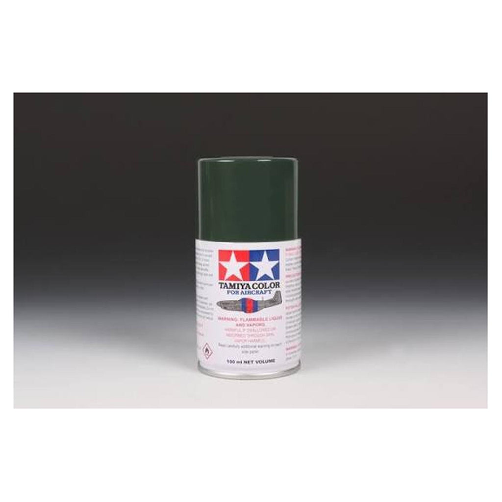 Tamiya Color AS-24 Dark Green (German Air) Flat Spray 100mL TAM86524