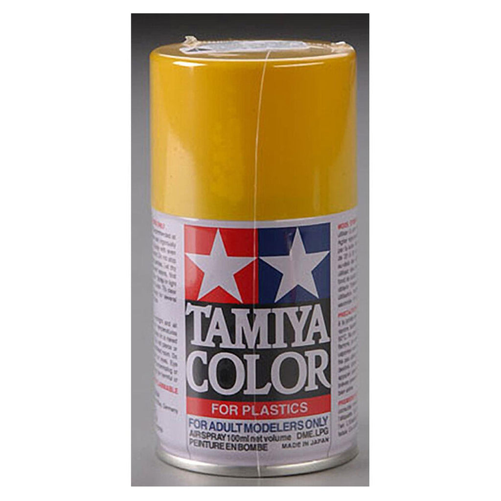 Tamiya Color For Plastics TS-47 Chrome Yellow 100ml Spray Paint Can TAM85047