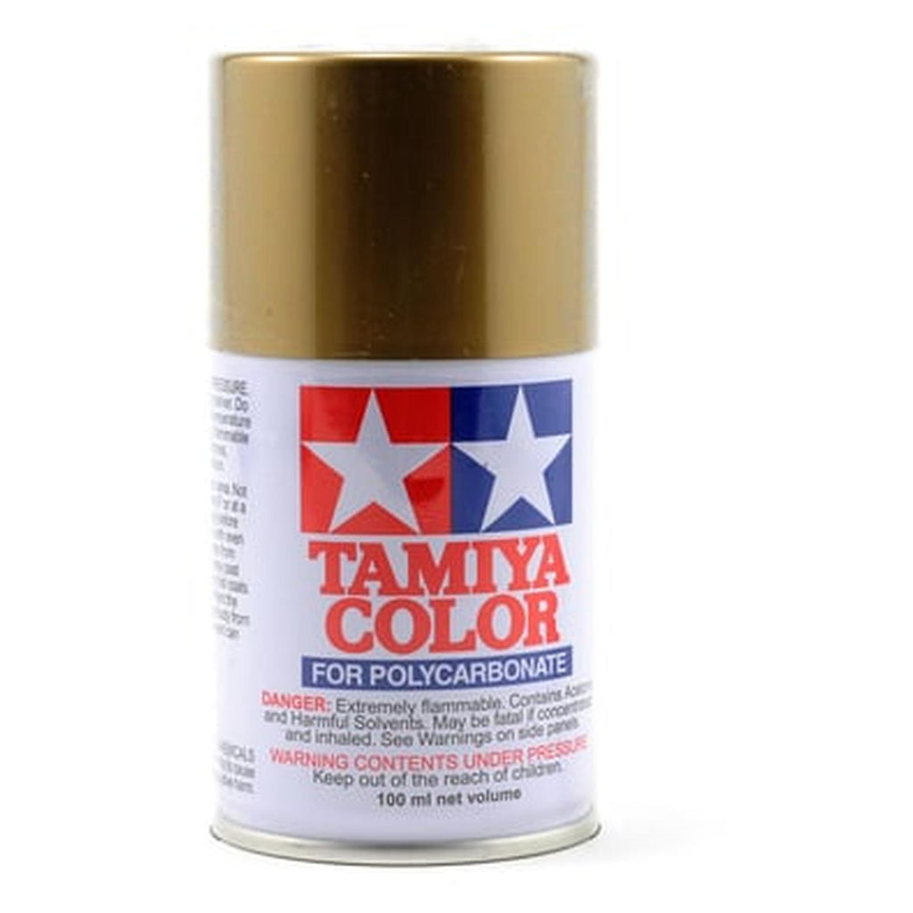 Tamiya Color PS-13 Gold Polycarbonate Spray Paint 100mL