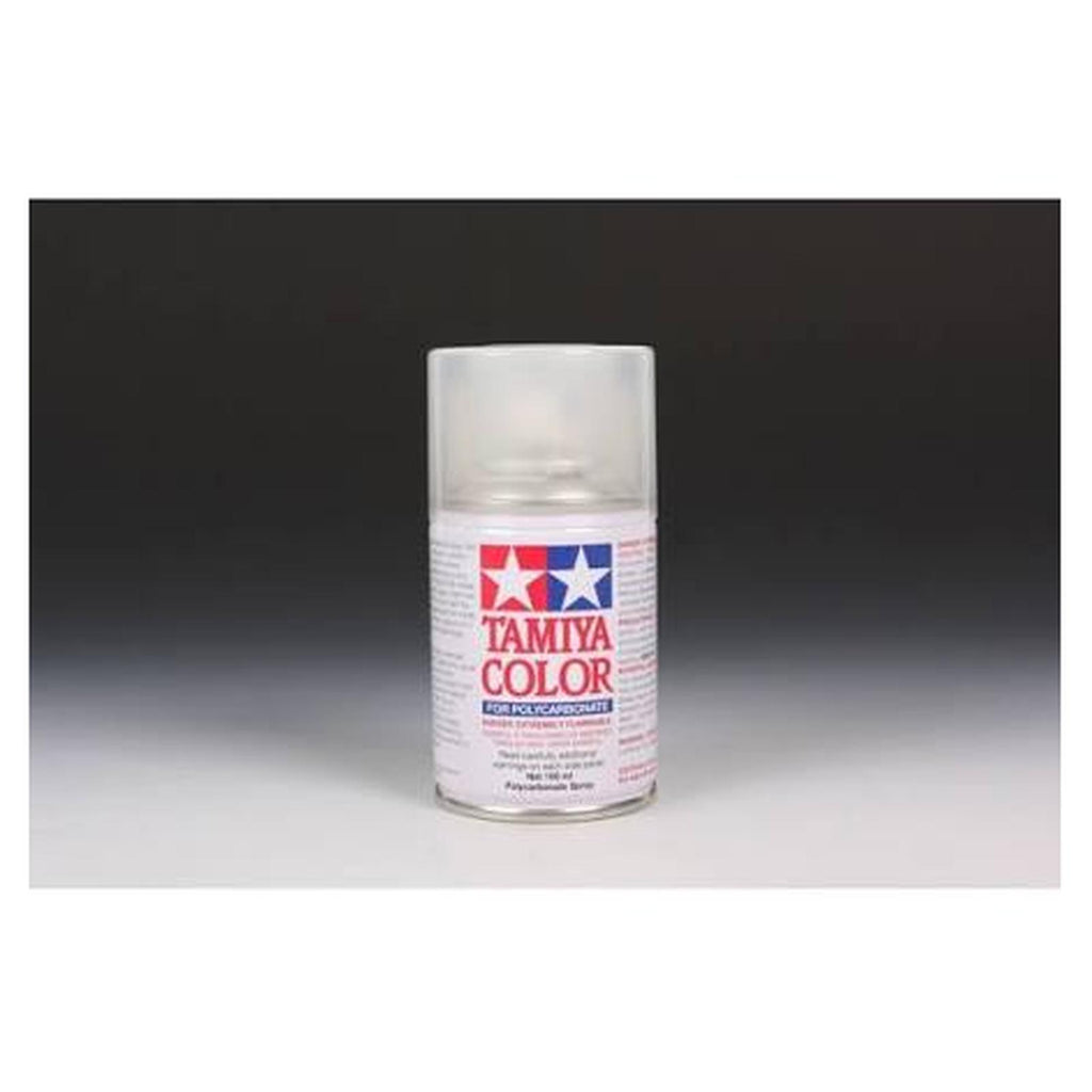 Tamiya Color PS-55 Flat Clear Flat Polycarbonate Spray Paint 100mL TAM86055