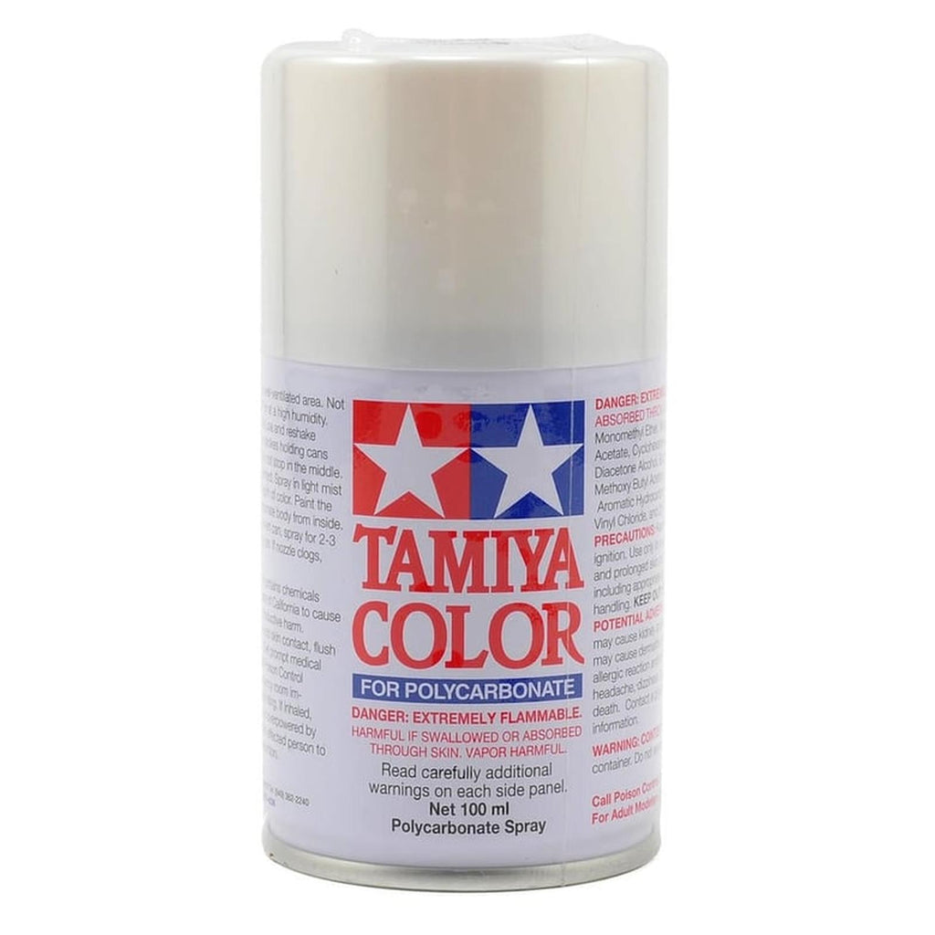 Tamiya Color PS-57 Pearl White Polycarbonate Spray Paint 100mL