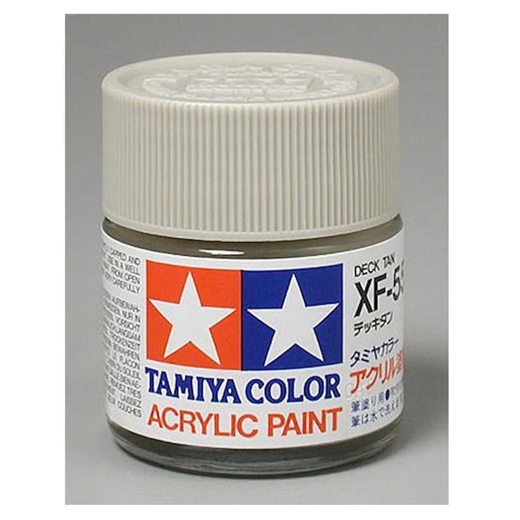 Tamiya Color XF-55 Deck Tan Flat Acrylic Paint 23mL TAM81355