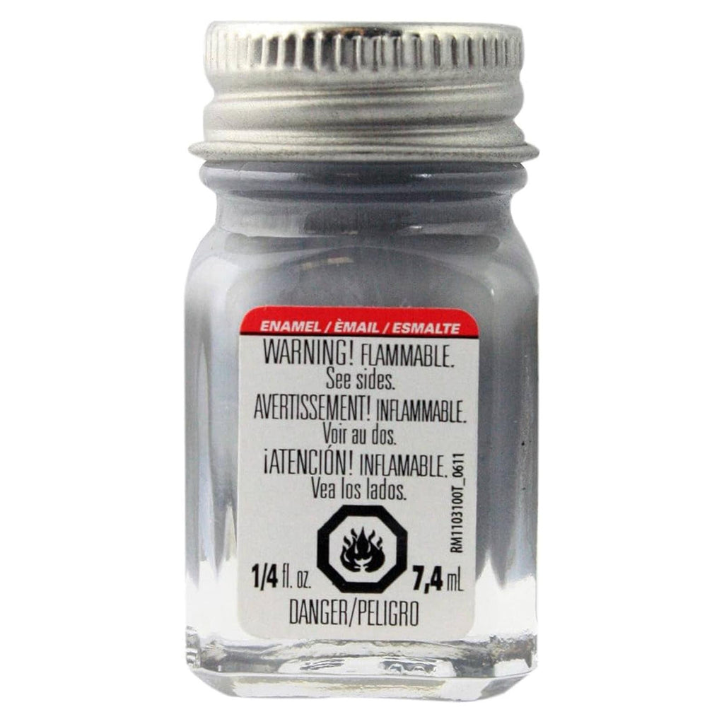Testors Gloss Grey Enamel Paint 0.25oz