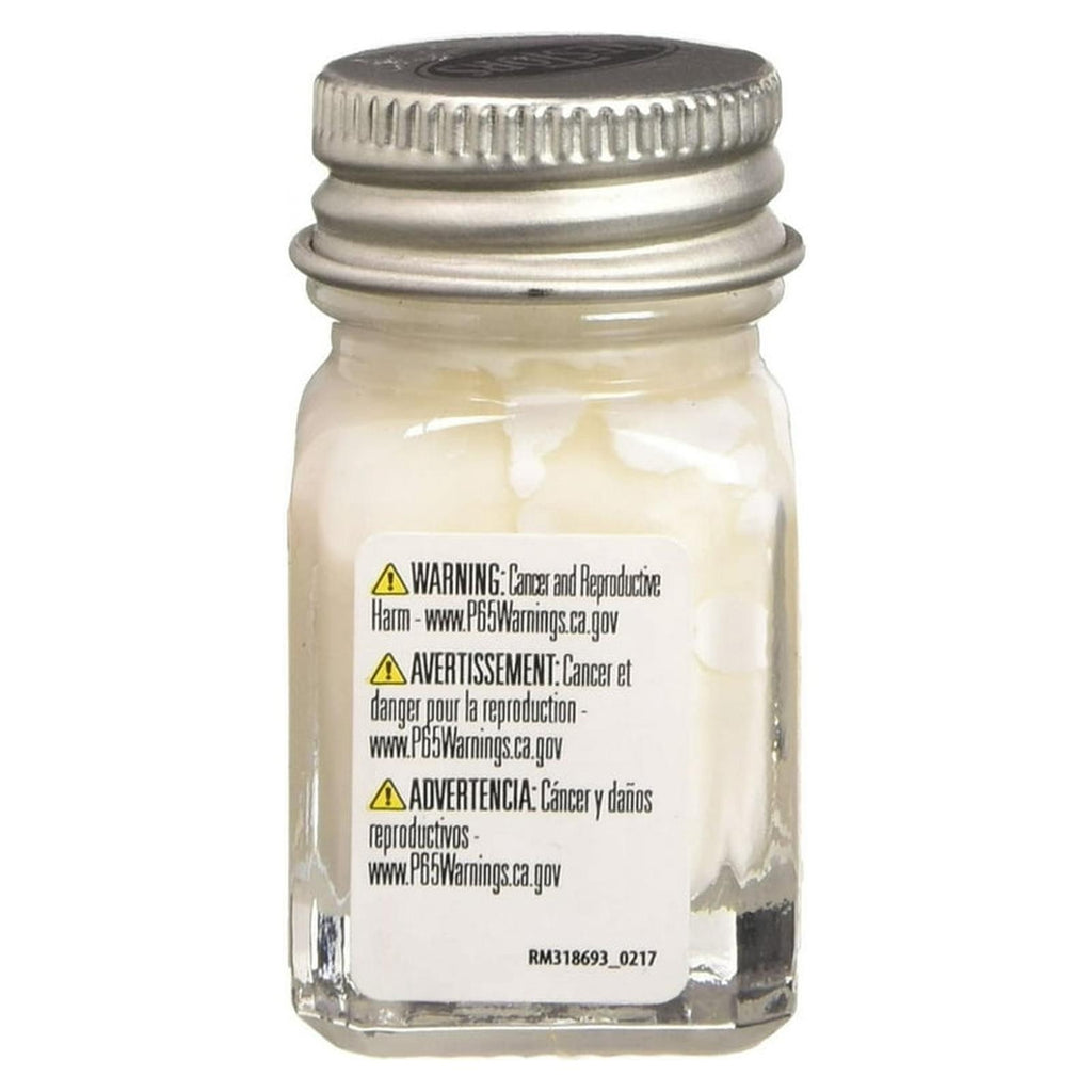 Testors Flat White Enamel Paint .25oz