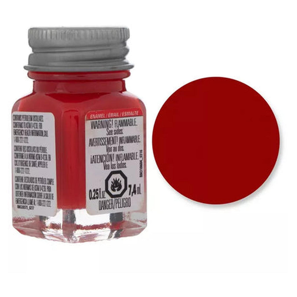 Testors Gloss Red Enamel Paint 0.25oz