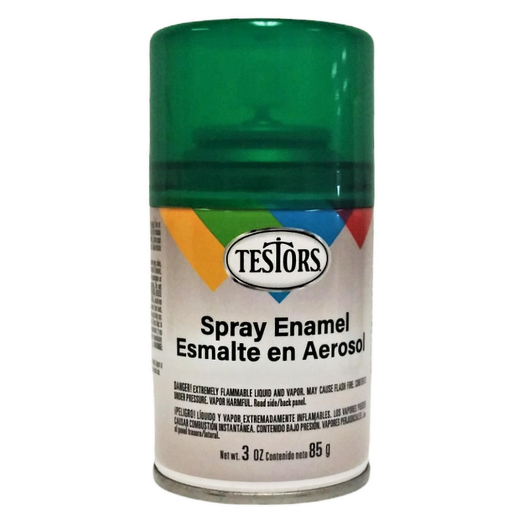 Testors Green Metallic Enamel Spray Paint 3oz