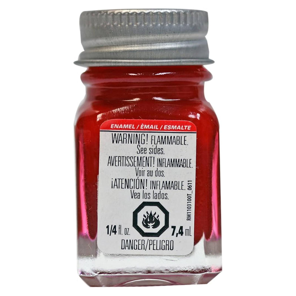 Testors Metallic Red Enamel Paint 0.25oz