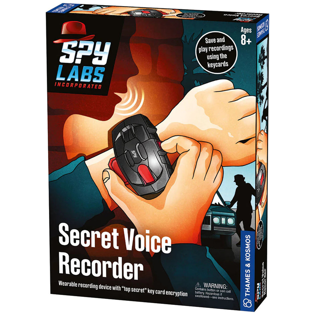Thames And Kosmos Spy Labs Secret Voice Recorder Toy - Radar Toys