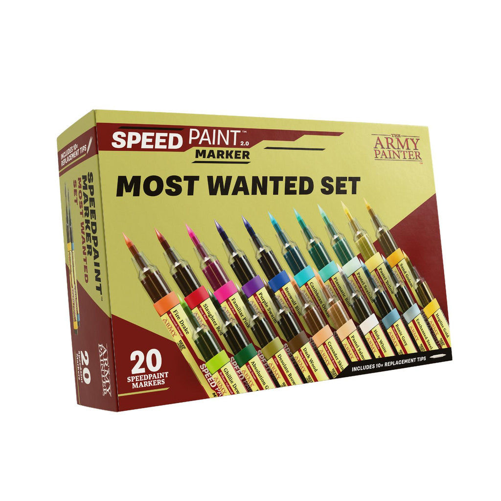 The Army Painter Speedpaint Marker Most Wanted Set
