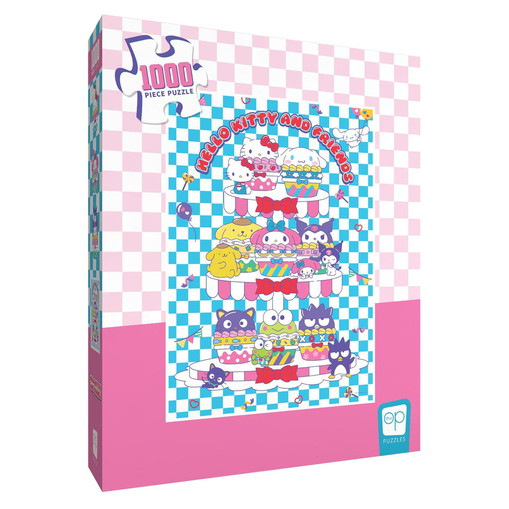 The Op Hello Kitty Sweet Cupcakes 1000 Piece Jigsaw Puzzle