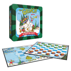 The Op The Grinch Checkers And Tic Tac Toe Set