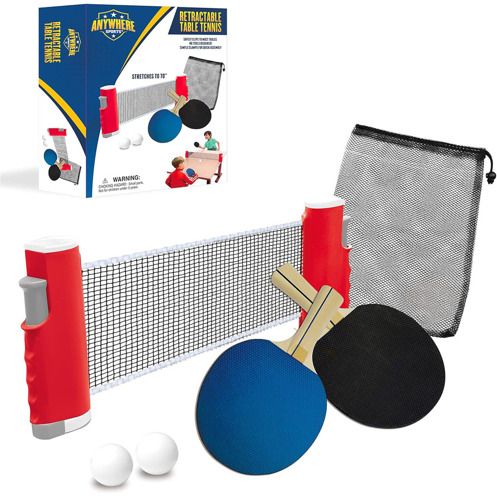 Thin Air Retractable Table Tennis Set