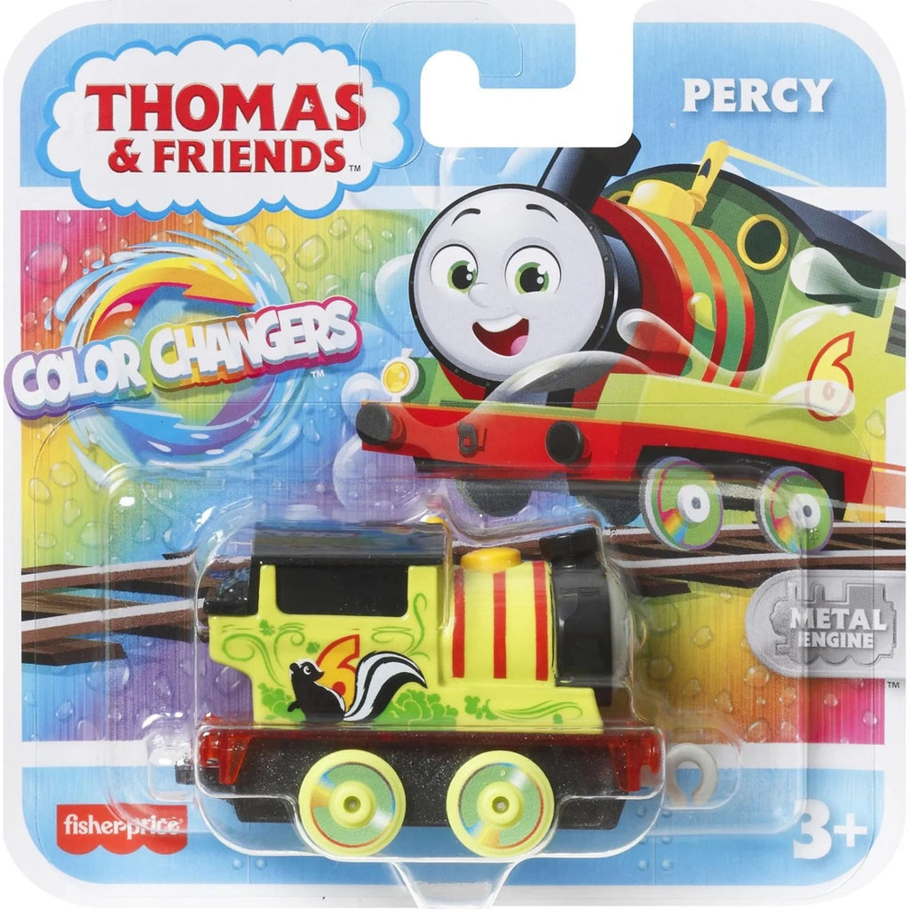 Thomas And Friends Color Changers Percy Metal Engine - Radar Toys