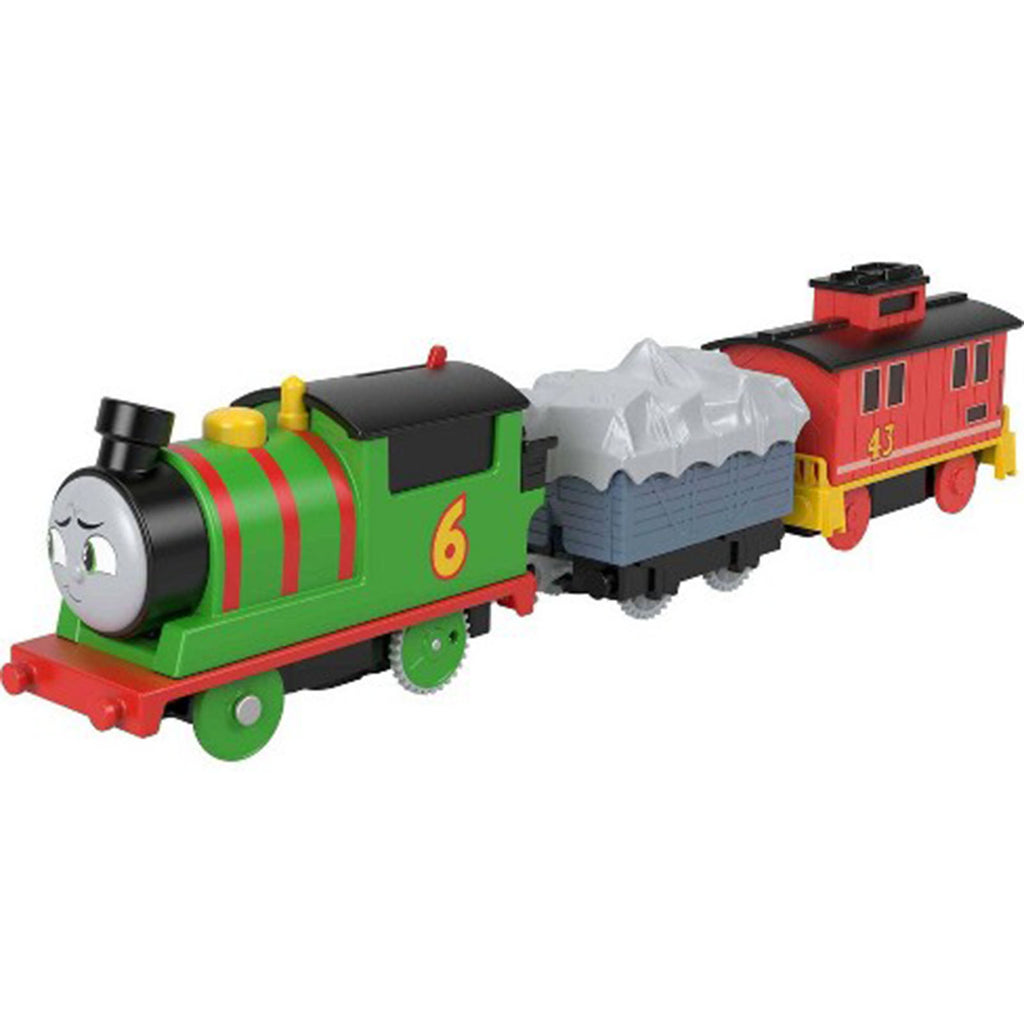 Thomas And Friends Percy Brake Car Bruno Motorized Engine Set - Radar Toys